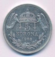 1908KB 5K Ag "Ferenc József" T:XF,VF
Adamo K7