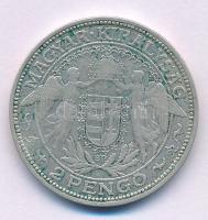 1931. 2P Ag "Madonna" T:VF patina
Adamo P7