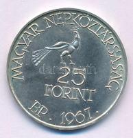 1967. 25Ft Ag "Kodály" T:UNC,AU kis patina Adamo EM22