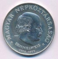 1968. 50Ft Ag "Semmelweis" T:UNC,AU Adamo EM27