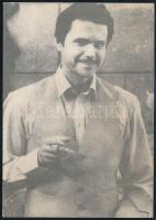 Oszter Sándor (1948-2021) Kossuth- és Jászai Mari-díjas színész autográf aláírása és sorai Kaszás Il...