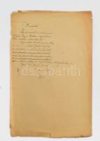 cca 1930-1940 Budapest Helyi Érdekű Vasutak szerződései, műszaki elosztása, tervrajz, vonalépítkezés...