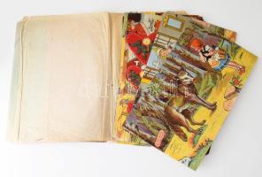 ca 1950 trafikos litho képek kb 15 ív, füzetben őrizve.