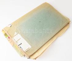 ca 1950 trafikos litho képek kb 15 ív, füzetben őrizve