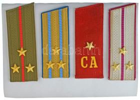 Szovjetunió DN(~1950-1980) Vegyes, 8db-os paroli tétel, kartonlapra fűzve, mind párban (~165x60mm) T...