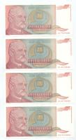 Jugoszlávia 1993. 500.000.000.000D (7x) T:AU,XF Yugoslavia 1993. 500.000.000.000 Dinara (7x) C:AU,XF Krause 137.