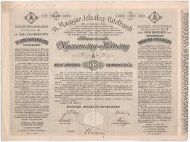 Vegyes 5db-os részvény és kötvény tétel, benne: "Taurus Húskereskedelmi Részvénytársaság",...