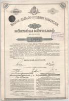 Vegyes 5db-os részvény és kötvény tétel, benne: "Taurus Húskereskedelmi Részvénytársaság",...