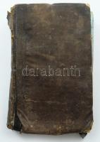 Josepho Gatti Florentino: Sales poetici, proverbiales, et jocosi [...] collecti, ac illustrissimo domino Joanni Guilielmo [...] oblati - - . Viennae, 1703, Typis Joannis Georgii Schlegel, 8 sztl. lev.+ 250 p. Latin nyelven. Félbőr-kötésben, viseltes állapotban, sérült, a könyvtesttől részben elváló borítóval és gerinccel, ázásnyomokkal.