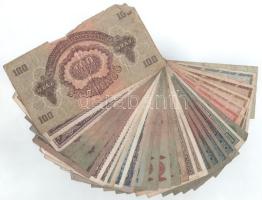 Vegyes, 32db-os magyar Pengő bankjegytétel T:F-G