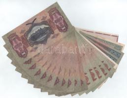 Vegyes, 21db-os magyar Pengő bankjegytétel T:F közte szép papír