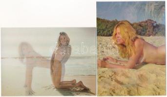 9 db MODERN dimenziós, hologramos erotikus hölgyek képeslap / 9 modern 3D erotic women postcards