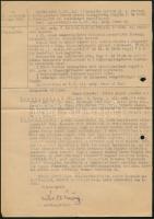 1940 A Mátyás király 5. honvéd gyalogezred ezredparancsnokság napiparancs