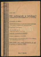 Kóró Imre: Mit suttognak a faluban... Szeged, é.n. [1947?], szerzői kiadás (Kultura-ny.), 16 p. Második kiadás. Kiadói tűzött papírkötés, a borítón és néhány lapon kisebb foltokkal.
