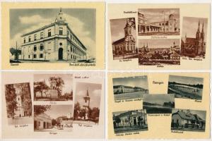 64 db RÉGI megíratlan magyar város képeslap (Weinstock) / 64 pre-1945 unused Hungarian town-view postcards