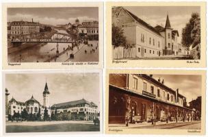 79 db RÉGI megíratlan erdélyi város képeslap (Weinstock) / 79 pre-1945 unused Transylvanian (Romanian) town-view postcards