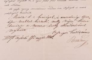 1848 Nemzetőrségi lófelszerelés és málházás leírása. Pest nyárhó [július] 1-ső napján 1848. Az Orszá...