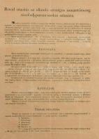 1848 Rövid utasítás az állandó Országos Nemzetőrség zászlóalj-parancsnokai számára 4p. Ez nem önálló dokumentum volt, hanem egy kiegészítő utasítás a nemzetőrségi szabályokhoz, amelyet az Országos Nemzetőrségi Haditanács adott ki 1848 júniusában. Ez az utasítás a nyári hőségre való tekintettel az öltözetre vonatkozóan javasolt vitorlavászon blúzt és ?kényelmi csákót?Hajtva.