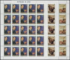 1970 Lenin születésének 100. évfordulója hajtott ívekben Mi 565-570 / set in folded sheets of 25