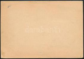 1932 Giustizia per l'Ungheria alkalmi repülés levelezőlap Kecskemét - Budapest