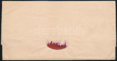 1871 Réznyomat 5kr távolsági levélen "GÖLLNITZ" - "KASSA"