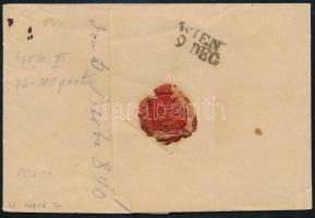 1840 Portós levél "SZEGSZÁRD" - "WIEN"