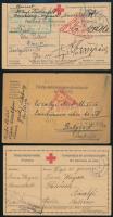 5 db 1. világháborús hadifogolylap