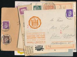 20 db német küldemény főleg D. Reich