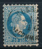 1867 10sld foghiány / missing perf. "BUKA(REST) RECOMMA(NDIRT)" (33.000)