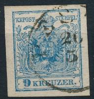 1850 9kr HP III látványos lemezhibával a pajzsban "PES(TH)"