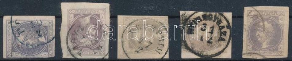 1867 5 db Hírlapbélyeg