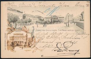 1896 Milleniumi díjjegyes képeslap "CSÁCZA" - Wien