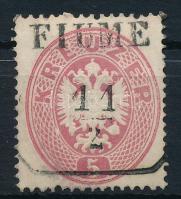 1863 5kr "FIUME"
