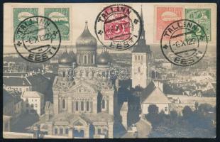 1922 Dekoratív TCV képeslap Budapestre