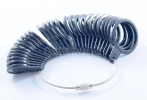 Gyűrűméretmérő szett, jó állapotban