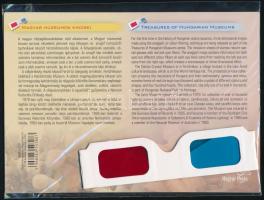 2013 Magyar Múzeumok kincse (II.) 3D bélyegszett, 3D szemüveggel