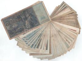 Német Birodalom / Weimar Köztársaság ~1920-1922. 50db-os vegyes inflációs bankjegy tétel T:F,VG