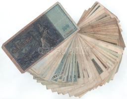 Német Birodalom / Weimar Köztársaság ~1920-1922. 50db-os vegyes inflációs bankjegy tétel T:F,VG