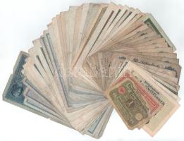 Német Birodalom / Weimar Köztársaság ~1920-1922. 50db-os vegyes inflációs bankjegy tétel T:F,VG