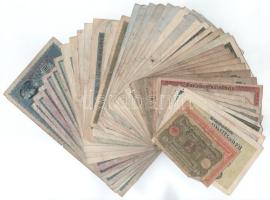Német Birodalom / Weimar Köztársaság ~1920-1922. 50db-os vegyes inflációs bankjegy tétel T:F,VG