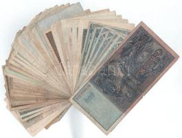 Német Birodalom / Weimar Köztársaság ~1920-1922. 50db-os vegyes inflációs bankjegy tétel T:F,VG