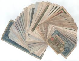 Német Birodalom / Weimar Köztársaság ~1920-1922. 50db-os vegyes inflációs bankjegy tétel T:F,VG