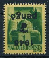 1945 Kisegítő 7P/1P fordított felülnyomással (25.000)