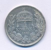 1893KB 1K Ag "Ferenc József" T:F korr. Adamo K5
