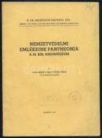Görgey Aladár: Nemzetvédelmi emlékeink pantheonja, a M. Kir. Hadimúzeum. M. Kir. Hadimúzeum kiadványai. XVIII. Bp., 1943, (Juracsek-ny.), 30+(2) p. Fekete-fehér képekkel illusztrálva. Kiadói tűzött papírkötés, kissé koszos borítóval, intézményi bélyegzőkkel. Ritka!