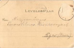 1901 Fiume, Rijeka; Tersatto / Trsat. Kuenstlerpostkarte No. 1121. von Ottmar Zieher Art Nouveau lit...