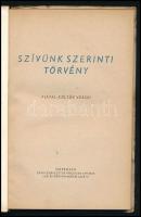Szívünk szerinti törvény. Fiatal költők versei. Bp., 1952, Népszava. Kiadói papírkötés, kopottas áll...