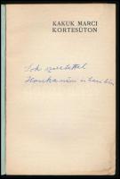 Tersánszky J. Jenő: Kakuk Marci kortesúton. Első kiadás! Bp., Athenaeum. Kiadói papírkötés, kopottas...