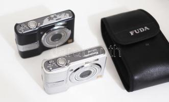 Vegyes fényképezők, digitális és filmes, nem kipróbáltak. két darab Panasonic DMC-LS80 és egy FUDA 3...