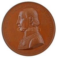 Josef Daniel Boehm (1794-1865) 1846. "József nádor 50 éves nádori jubileum" kétoldalas bronz emlékérem. "JÓZSEF MAGYAR ORSZÁG NÁDORA ÉS FŐ KAPITÁNYJA - VÁLASZTATOTT NOV. 12 1796 / EMLÉKÜL FÉL SZÁZADOS ÉRDEMÉRT 1846" (53mm) T:AU / Hungary 1846. "Election jubilee of Joseph Archduke" two-sided bronze commemorative medallion. Sign.: Josef Daniel Boehm (53mm) C:AU HP 284.